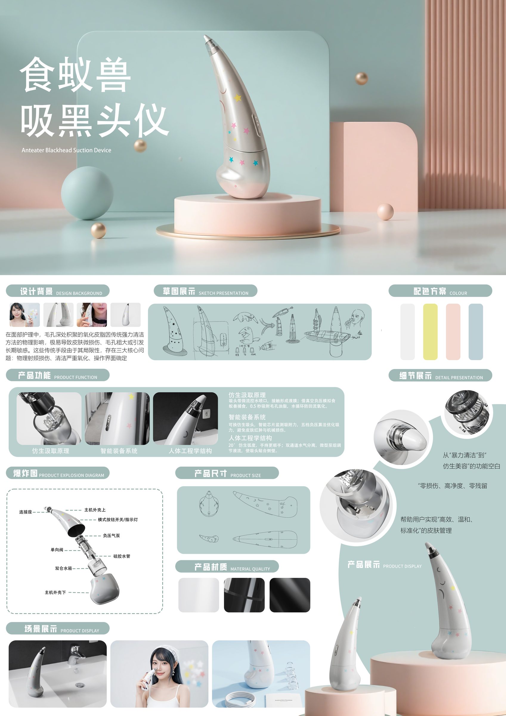 食蚁兽吸黑头仪产品展示图