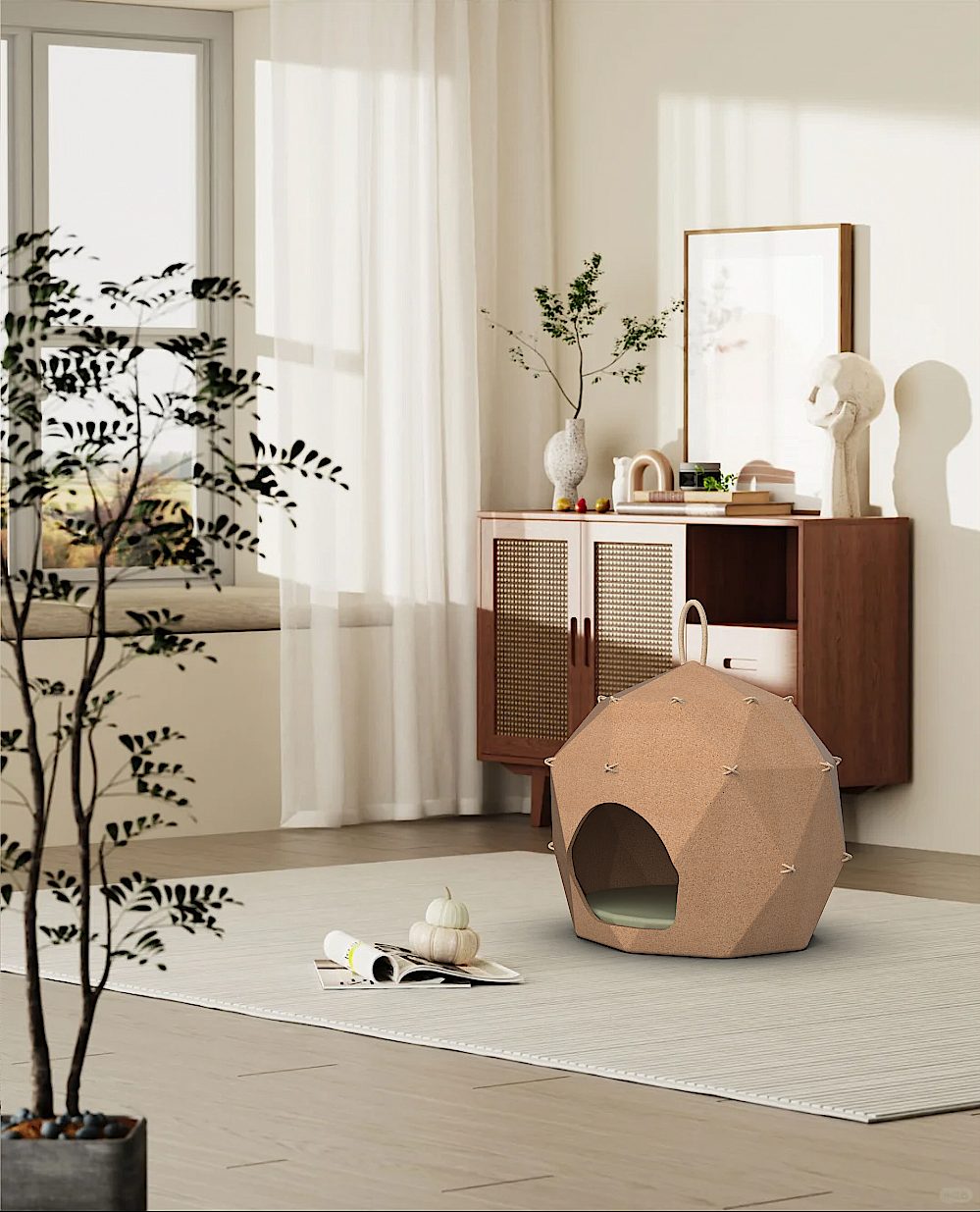植栖猫窝室内场景